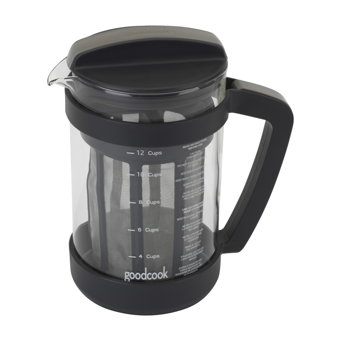 Black Cold Brew Coffee Maker - Iced Coffee Maker