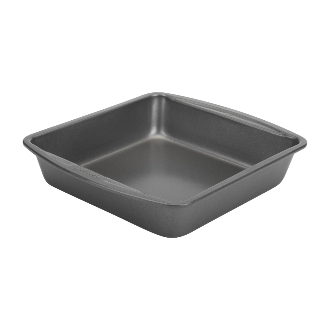 Yesbay 8 inch Large Capacity Food Grade Reusable Roasting Pan Square Deep Baking Pan Household Supplies, Black
