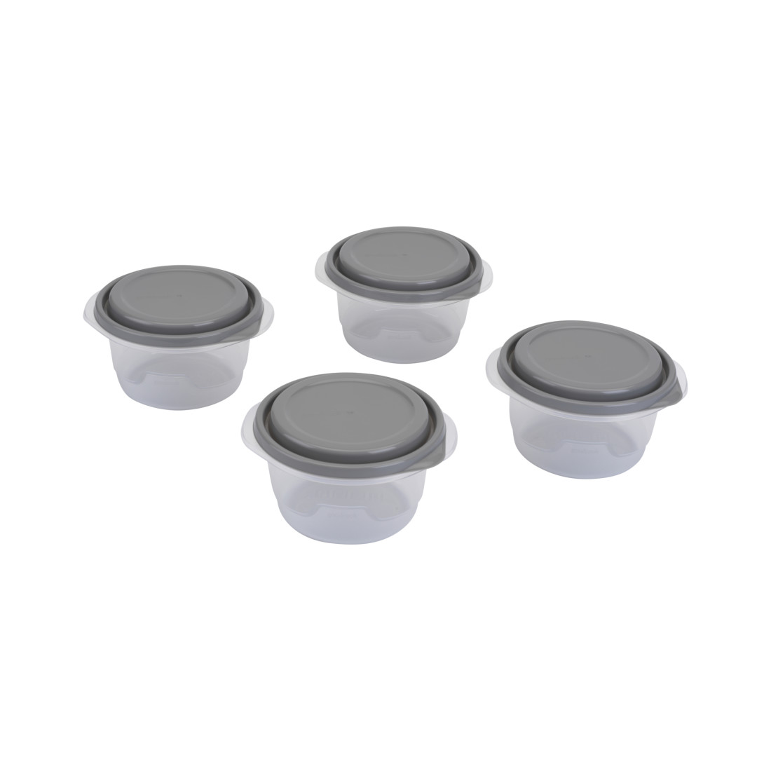 3.2-Cup Food Container, small bowl, 4-Piece Set - GoodCook