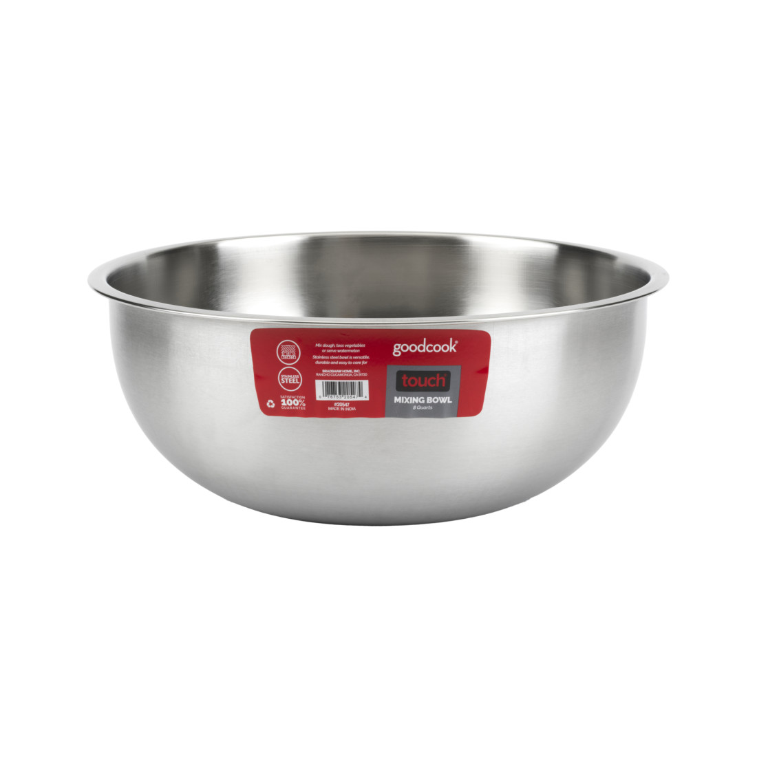 Tablecraft (827) 8 qt Stainless Steel Mixing Bowl