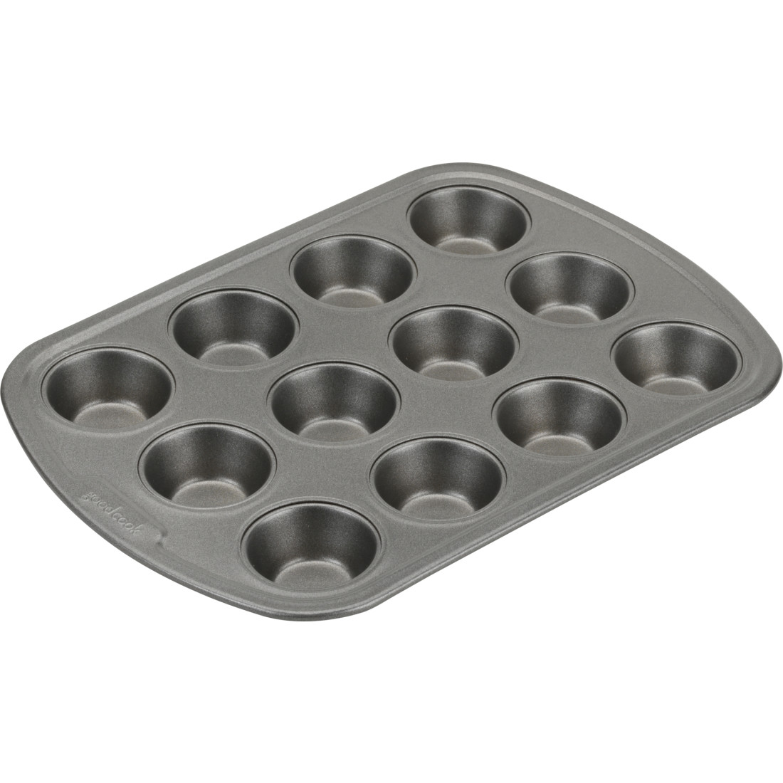 12 Cup Muffin Pan, Non-Stick Baking Pans, Easy to Clean Making Jumbo Muffins  Cup
