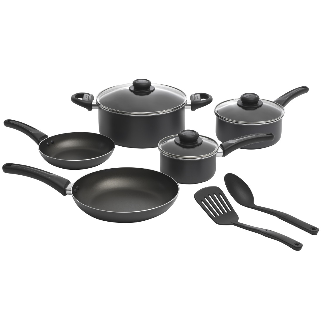 GoodCook 15 x 10.5 Premium Nonstick Carbon Steel Crispy Bacon  Multipurpose Baking Pan Set, Dark Gray