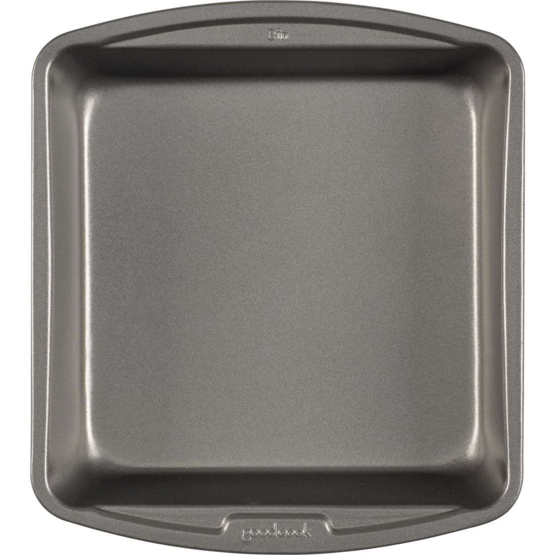 Good Cook 8 Inch x 8 Inch Square Cake Pan, 8 x 8 Inch, Grey, 6 Pack