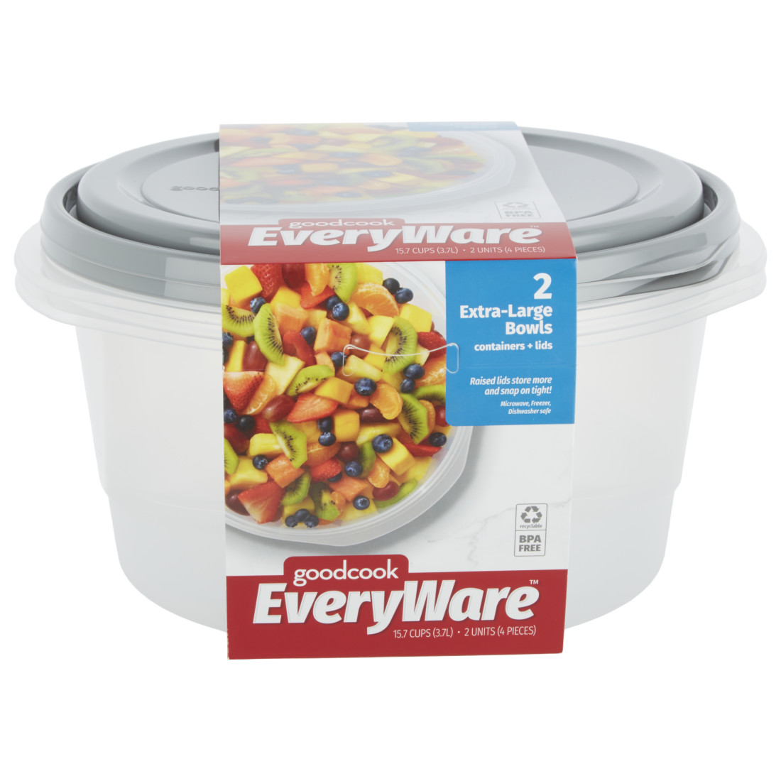 EveryWare Snack Pack Container 5 pack, BPA Free - GoodCook