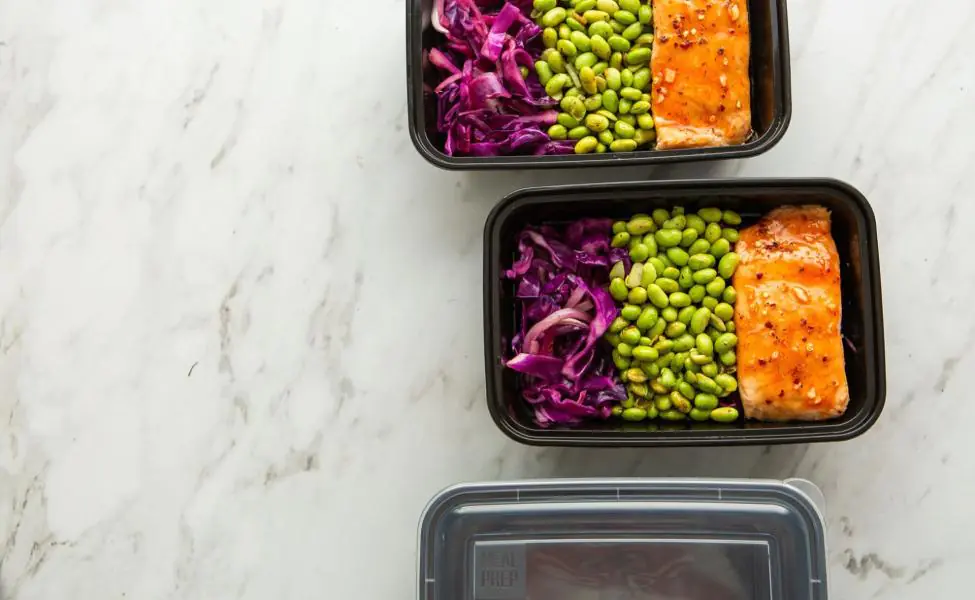 Spicy Salmon Vegetable Meal-Prep Bowls - Primavera Kitchen